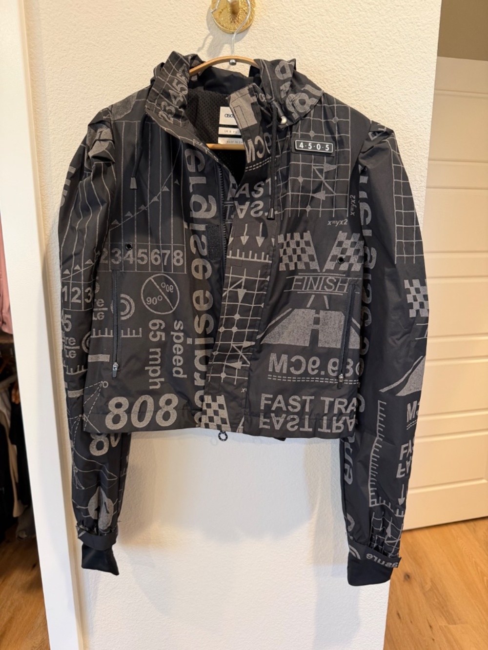 Contemporary Windbreaker Jacket